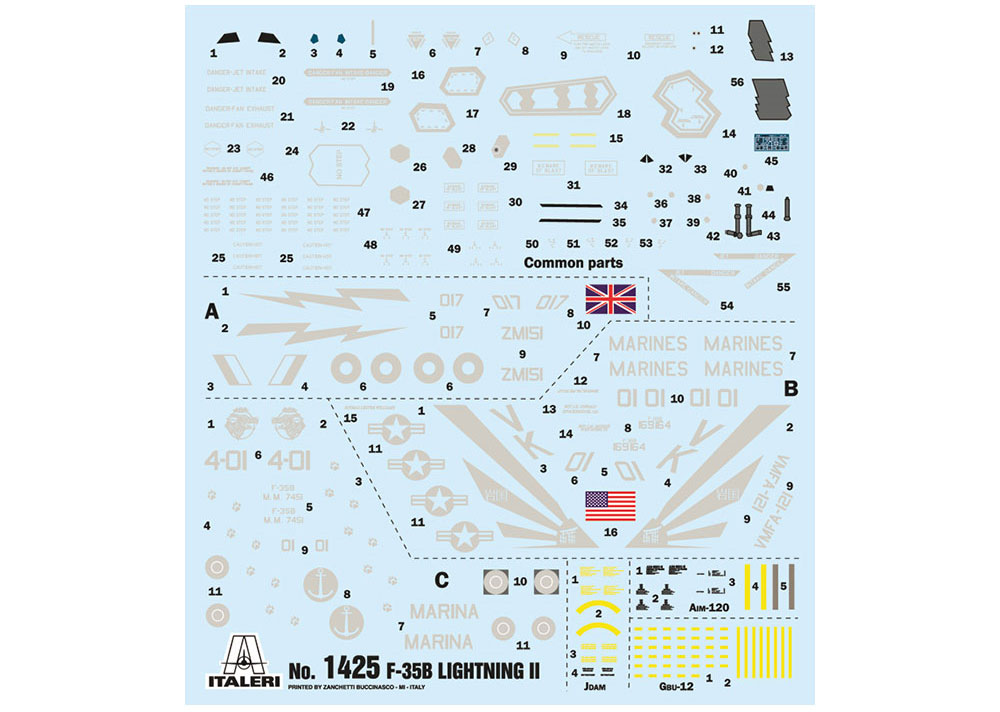 F-35B ライトニング 2 プラモデル (イタレリ 1/72 航空機シリーズ No.1425) 商品画像_2
