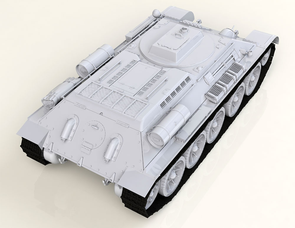 T-34 トラクター Model 1944 ソビエト回収車 プラモデル (ICM 1/35 ミリタリービークル・フィギュア No.35371) 商品画像_2