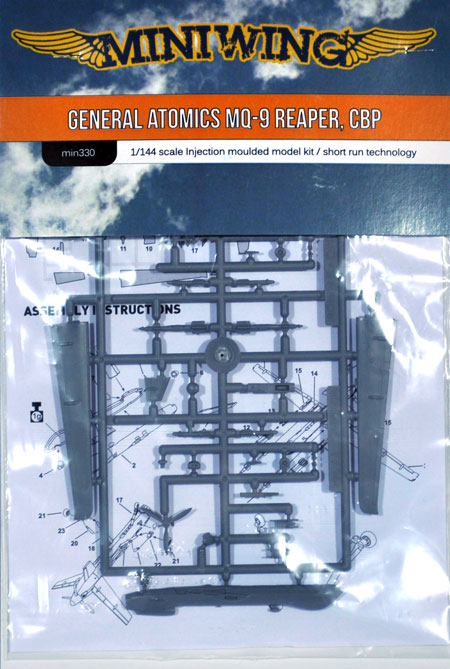 ジェネラル アトミックス MQ-9 リーパー アメリカ合衆国税関・国境警備局 プラモデル (ミニウイング 1/144 インジェクションキット No.mini330) 商品画像