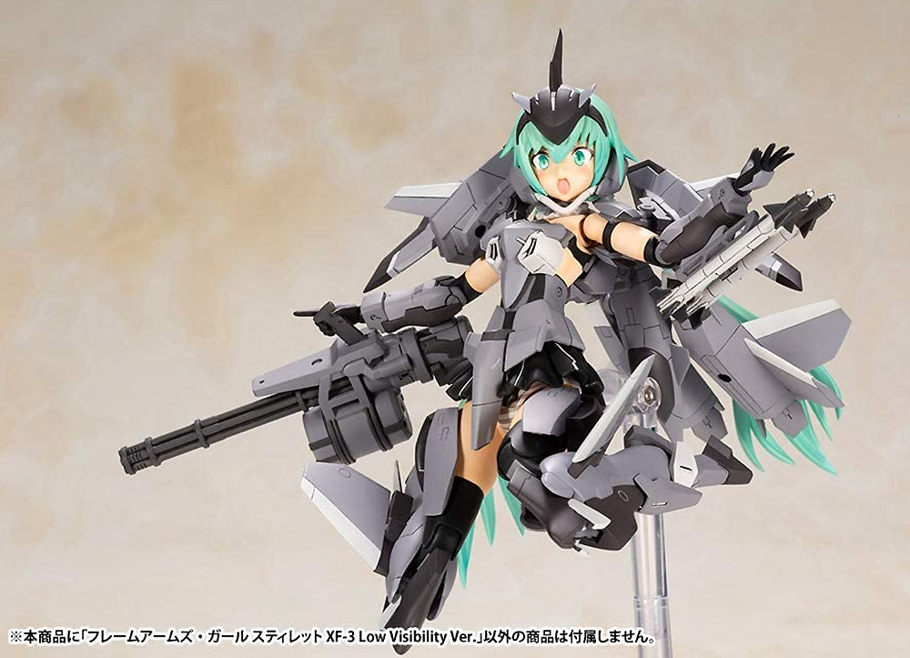 フレームアームズガール スティレット XF-3 Low Visibility Ver. プラモデル (コトブキヤ フレームアームズ・ガール No.FG083) 商品画像_4