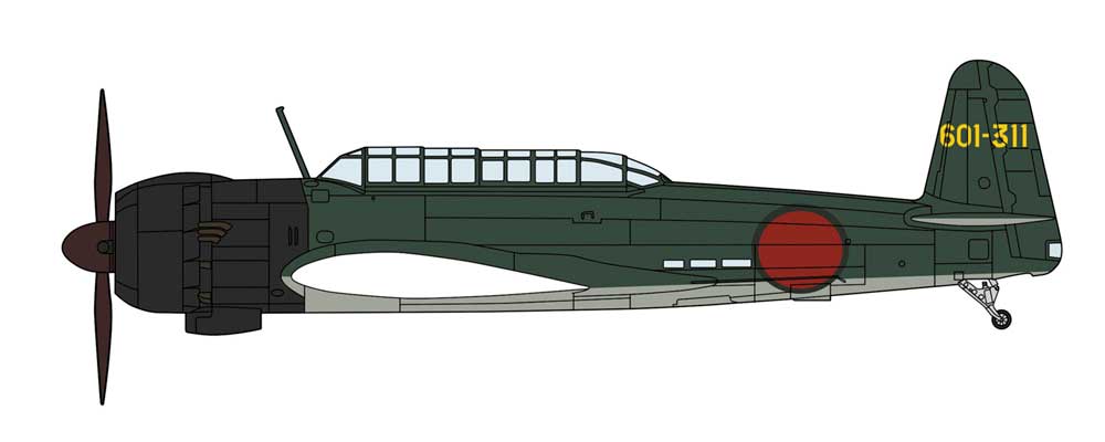 中島 B6N2 艦上攻撃機 天山 12型 大鳳攻撃機隊 プラモデル (ハセガワ 1/48 飛行機 限定生産 No.07486) 商品画像_2