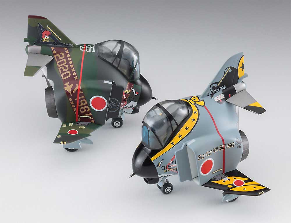 F-4 ファントム 2 301SQ & 501SQ ファイナルイヤー 2020 プラモデル (ハセガワ たまごひこーき シリーズ No.60519) 商品画像_4