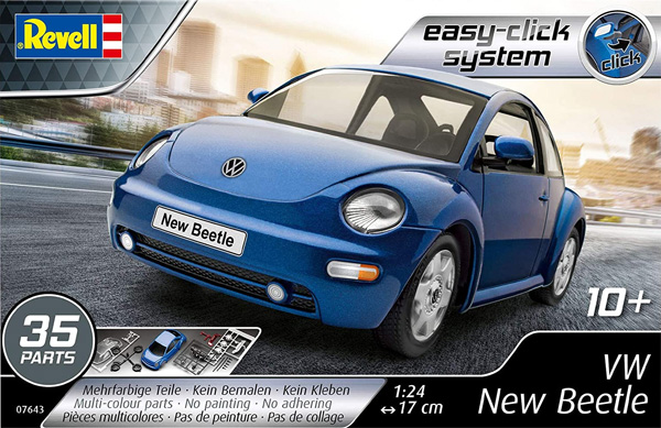 VW ニュー ビートル プラモデル (レベル easy-click system No.07643) 商品画像