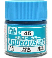 GSIクレオス 水性ホビーカラー AQUEOUS みず色 光沢 (H-45）