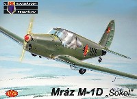 KPモデル 1/72 エアクラフト プラモデル ムラーズ M-1D ソコル