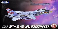 グレートウォールホビー 1/72 エアクラフト プラモデル アメリカ海軍 F-14A トムキャット 艦上戦闘機