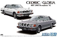 アオシマ 1/24 ザ・モデルカー ニッサン P430 セドリック/グロリア 4HT 280E ブロアム '82