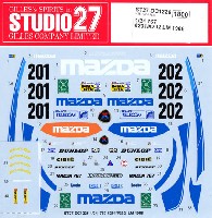 スタジオ27 ツーリングカー/GTカー オリジナルデカール マツダ 767 #201/#202 ル・マン 1988 デカール