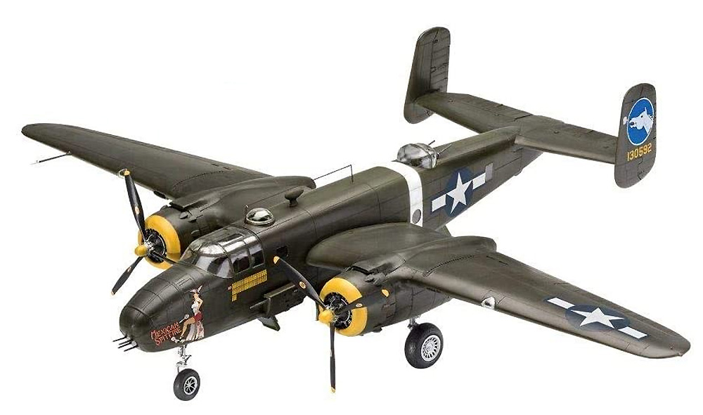 B-25D ミッチェル プラモデル (レベル 1/48 飛行機モデル No.04977) 商品画像_2