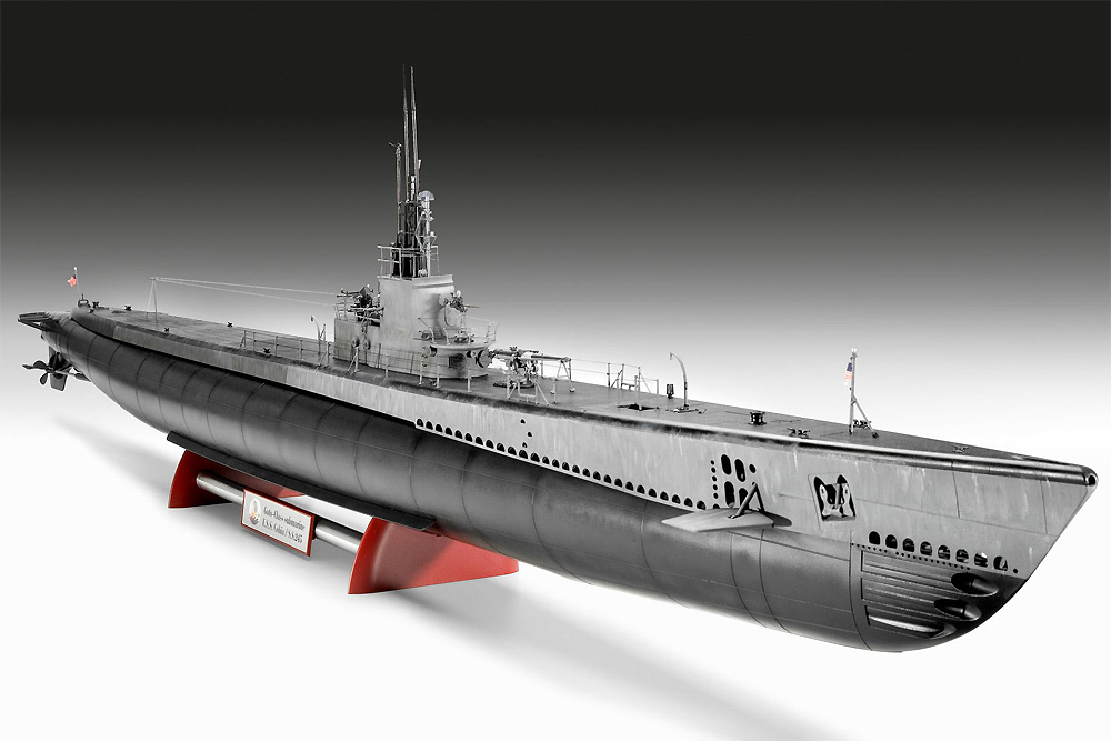 アメリカ海軍 潜水艦 ガトー級 プレミアムエディション プラモデル (レベル 1/72 艦船モデル No.05168) 商品画像_2