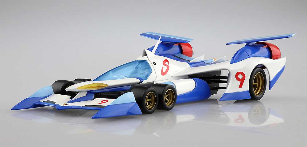 νアスラーダ AKF-0 プラモデル (アオシマ 1/24 サイバーフォーミュラー No.001) 商品画像_2