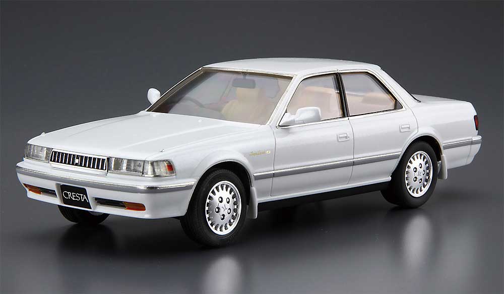 トヨタ JZX81 クレスタ 2.5 スーパールーセントG '90 プラモデル (アオシマ 1/24 ザ・モデルカー No.081) 商品画像_2