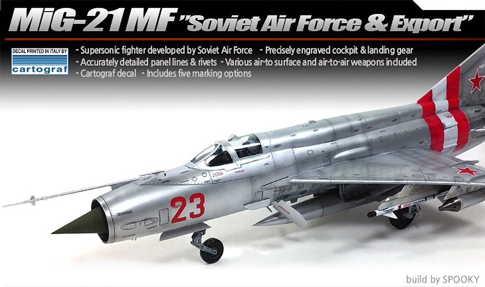 MiG-21MF スペシャルエディション プラモデル (アカデミー 1/48 Aircrafts No.12311) 商品画像_1