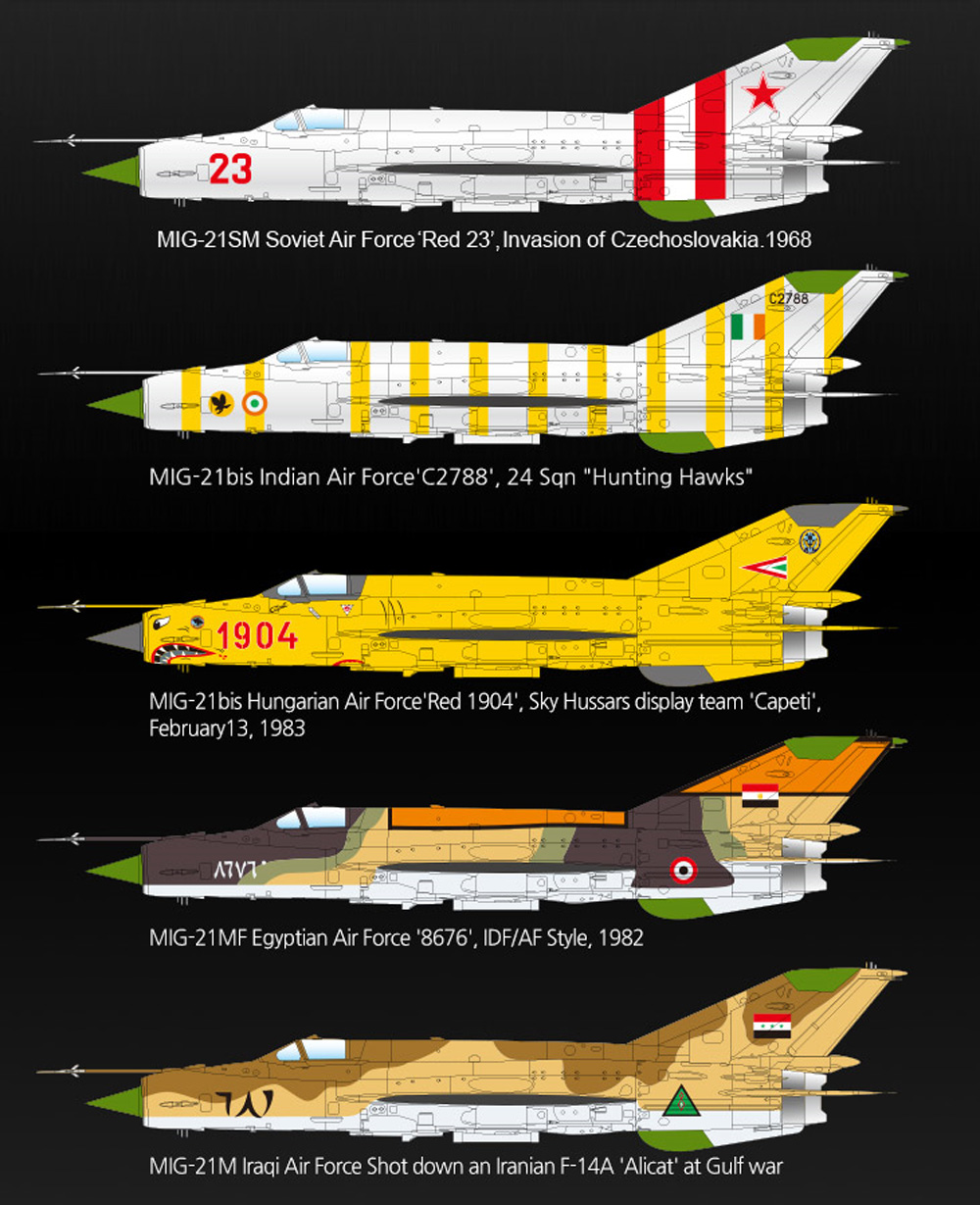 MiG-21MF スペシャルエディション プラモデル (アカデミー 1/48 Aircrafts No.12311) 商品画像_2