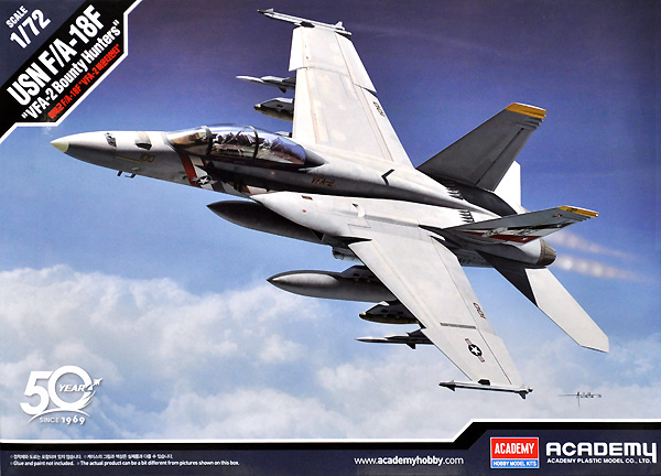 アメリカ海軍 F/A-18F スーパーホーネット VFA-2 バウンティハンターズ プラモデル (アカデミー 1/72 Aircrafts No.12567) 商品画像