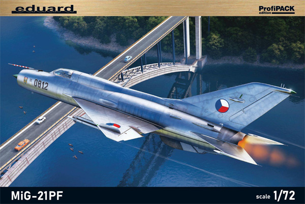 MiG-21PF プラモデル (エデュアルド 1/72 プロフィパック No.70143) 商品画像