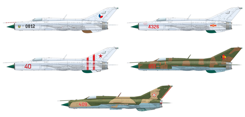 MiG-21PF プラモデル (エデュアルド 1/72 プロフィパック No.70143) 商品画像_4