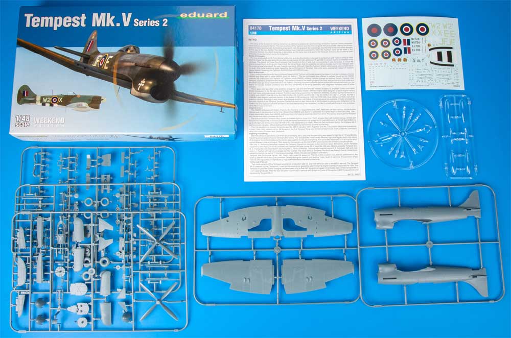 ホーカー テンペスト Mk.5 シリーズ 2 プラモデル (エデュアルド 1/48 ウィークエンド エディション No.84170) 商品画像_1