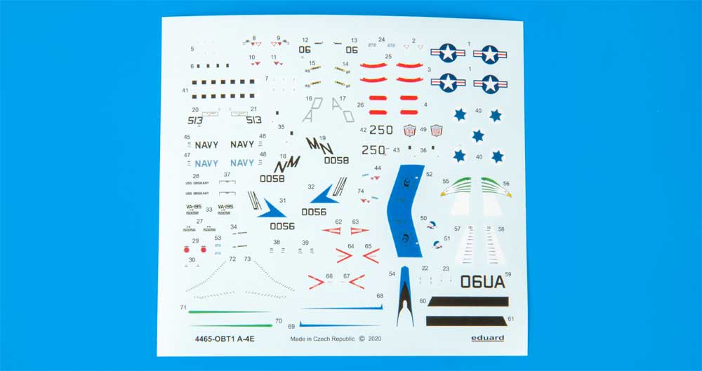 A-4E スカイホーク プラモデル (エデュアルド 1/144 SUPER44 No.4465) 商品画像_2