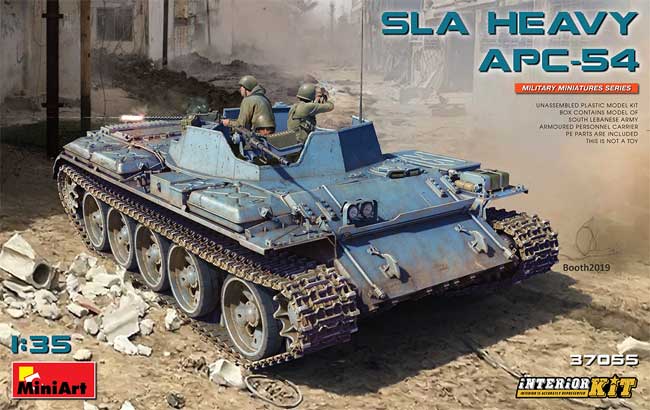 SLA重戦車 APC-54 インテリアキット プラモデル (ミニアート 1/35 ミリタリーミニチュア No.37055) 商品画像