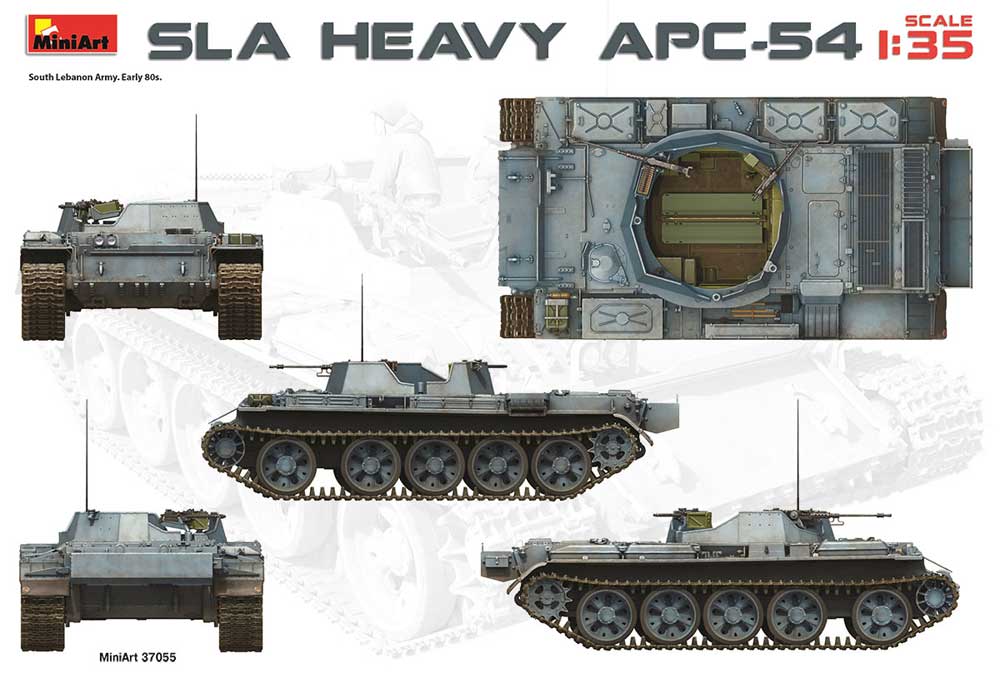 SLA重戦車 APC-54 インテリアキット プラモデル (ミニアート 1/35 ミリタリーミニチュア No.37055) 商品画像_1