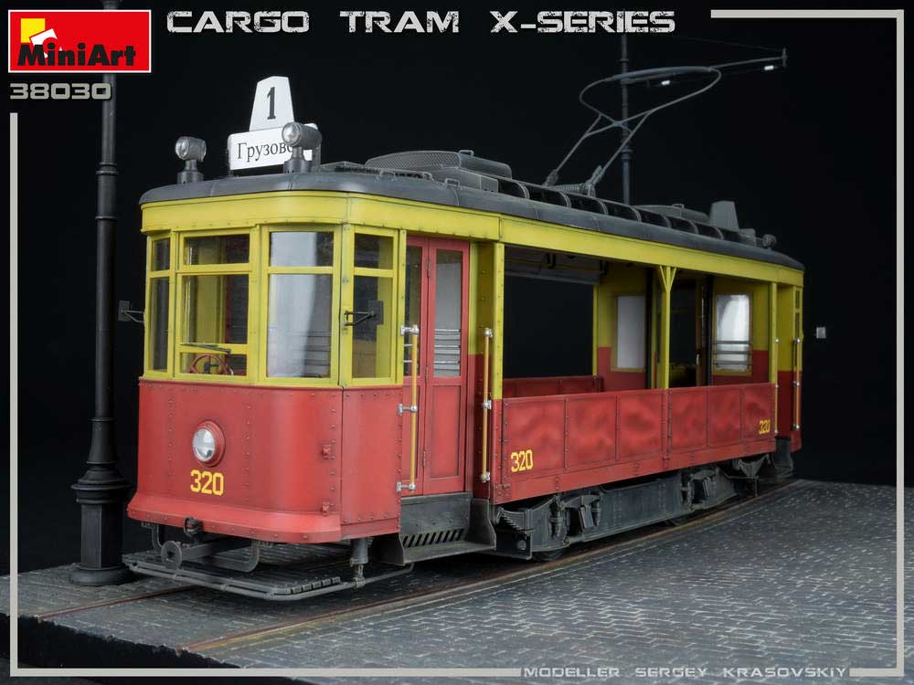 貨物輸送用 路面電車 Xシリーズ プラモデル (ミニアート 1/35 ミニチュアシリーズ No.38030) 商品画像_1