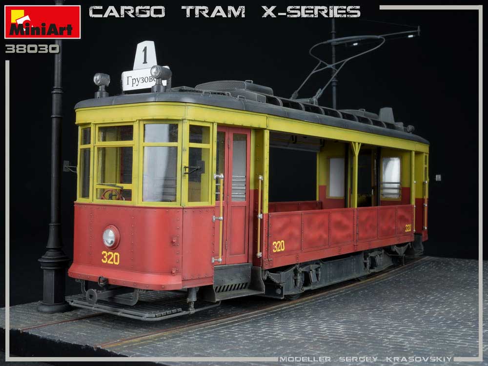 貨物輸送用 路面電車 Xシリーズ プラモデル (ミニアート 1/35 ミリタリーミニチュア No.38030) 商品画像_1