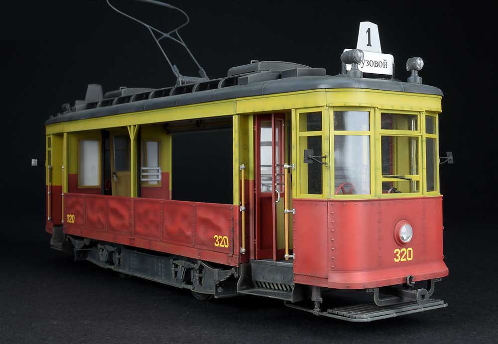 貨物輸送用 路面電車 Xシリーズ プラモデル (ミニアート 1/35 ミニチュアシリーズ No.38030) 商品画像_2