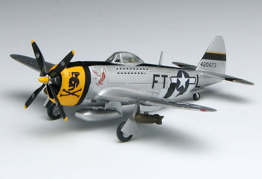 P-47D サンダーボルト バブルトップ イーグルストン プラモデル (プラッツ 1/144 プラスチックモデルキット No.PDR-013) 商品画像_3