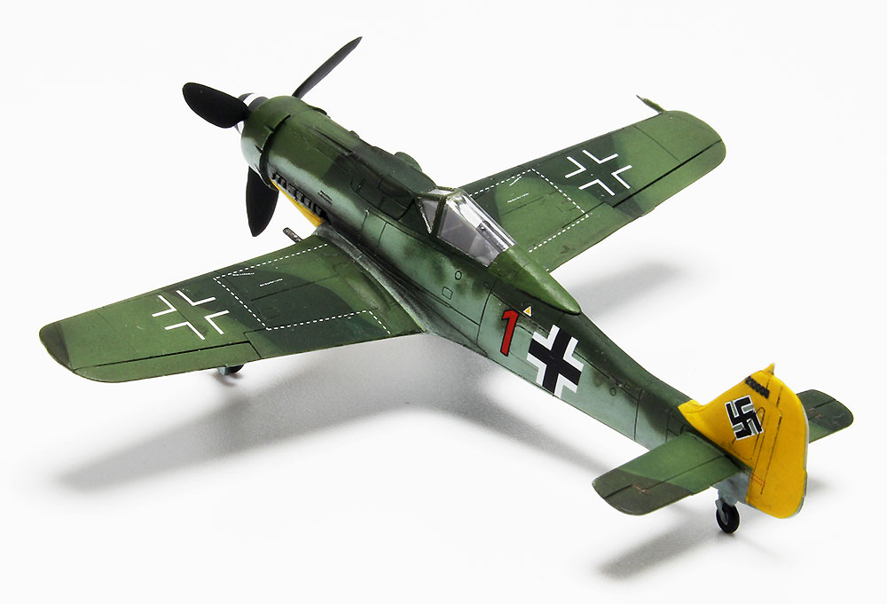 フォッケウルフ Fw190D-9 イエローテイル プラモデル (プラッツ 1/144 プラスチックモデルキット No.PDR-014) 商品画像_2