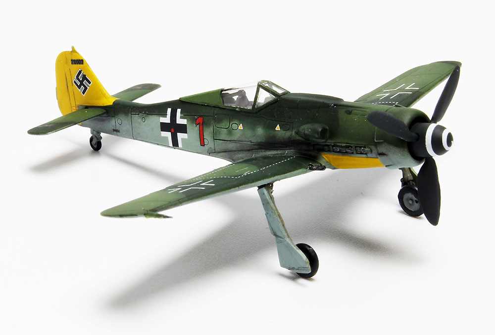 フォッケウルフ Fw190D-9 イエローテイル プラモデル (プラッツ 1/144 プラスチックモデルキット No.PDR-014) 商品画像_3