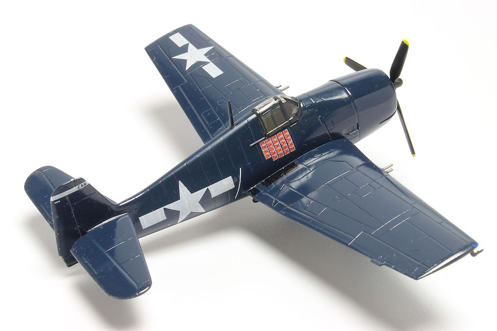 F6F-5 ヘルキャット デビッド・マッキャンベル プラモデル (プラッツ 1/144 プラスチックモデルキット No.PDR-016) 商品画像_3