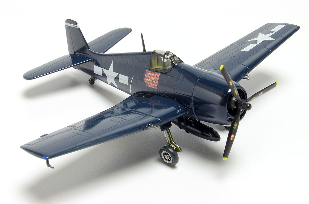 F6F-5 ヘルキャット デビッド・マッキャンベル プラモデル (プラッツ 1/144 プラスチックモデルキット No.PDR-016) 商品画像_4