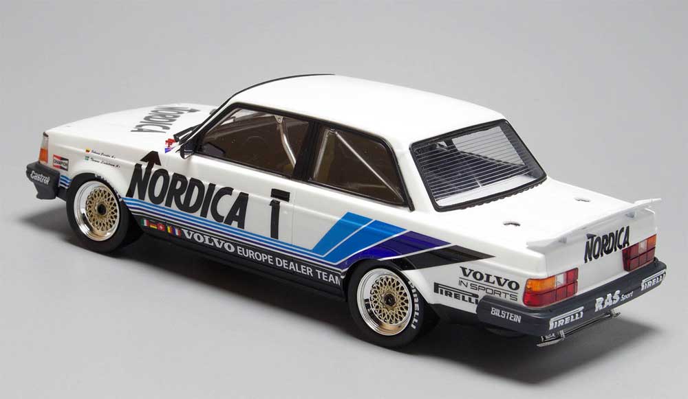 ボルボ 240 ターボ 1986 ETCC ホッケンハイム ウィナー プラモデル (NuNu 1/24 レーシングシリーズ No.PN24013) 商品画像_3