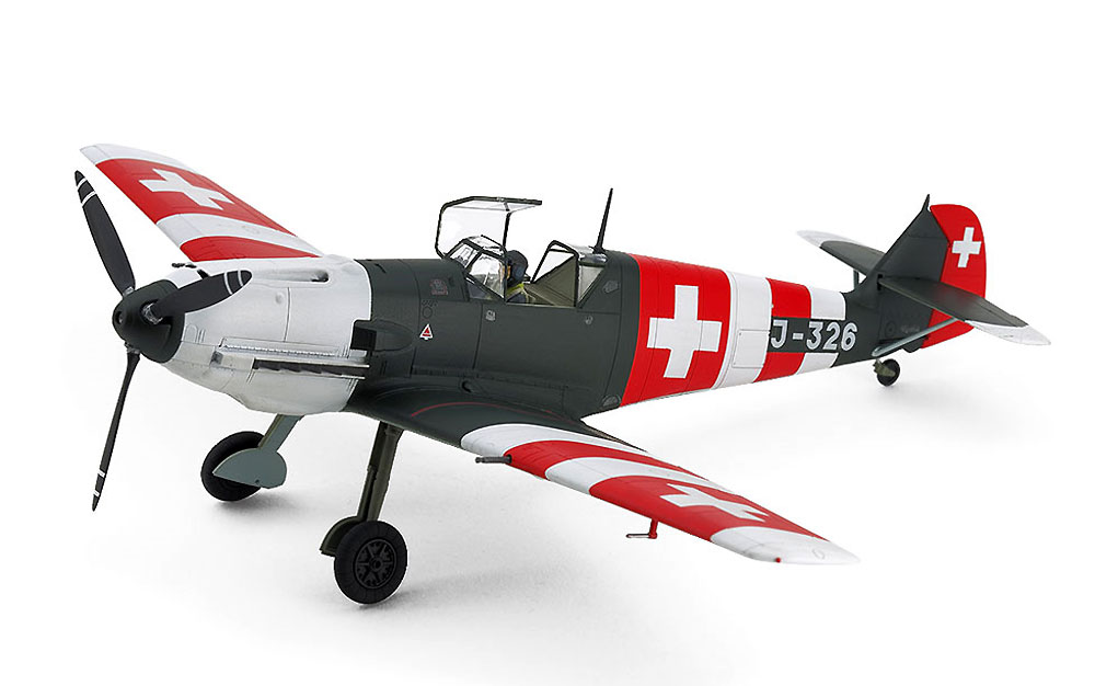 メッサーシュミット Bf109E-3 スイス空軍 プラモデル (タミヤ 1/48 飛行機 スケール限定品 No.25200) 商品画像_1