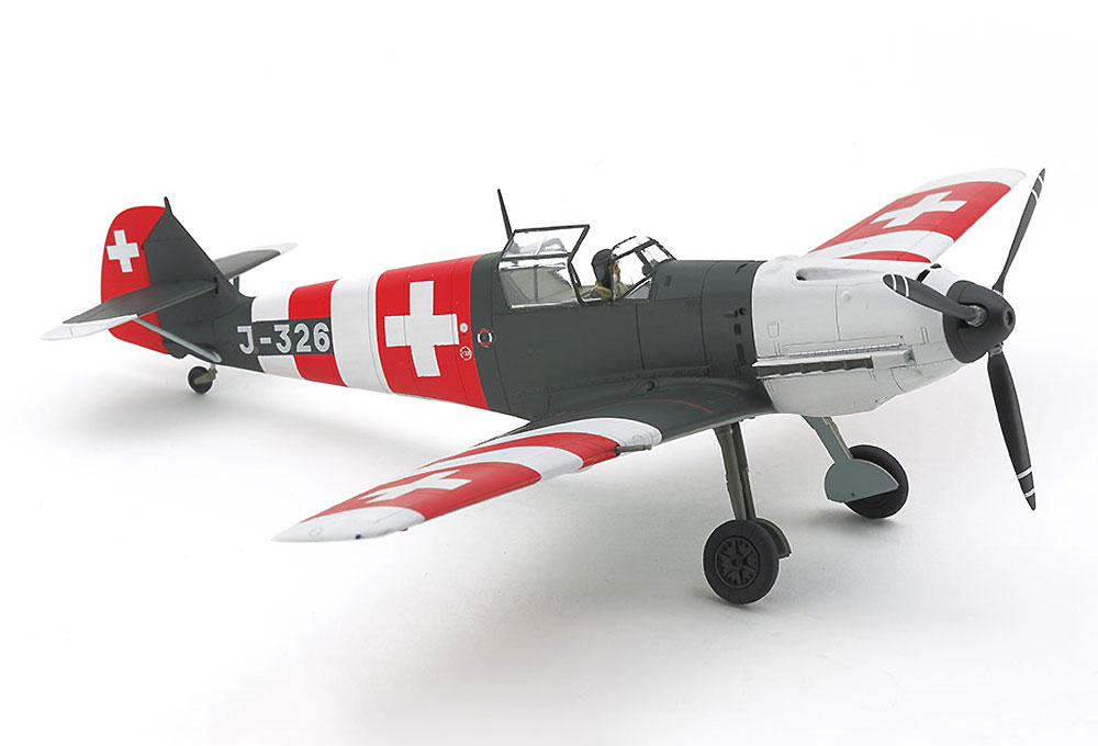 メッサーシュミット Bf109E-3 スイス空軍 プラモデル (タミヤ 1/48 飛行機 スケール限定品 No.25200) 商品画像_4