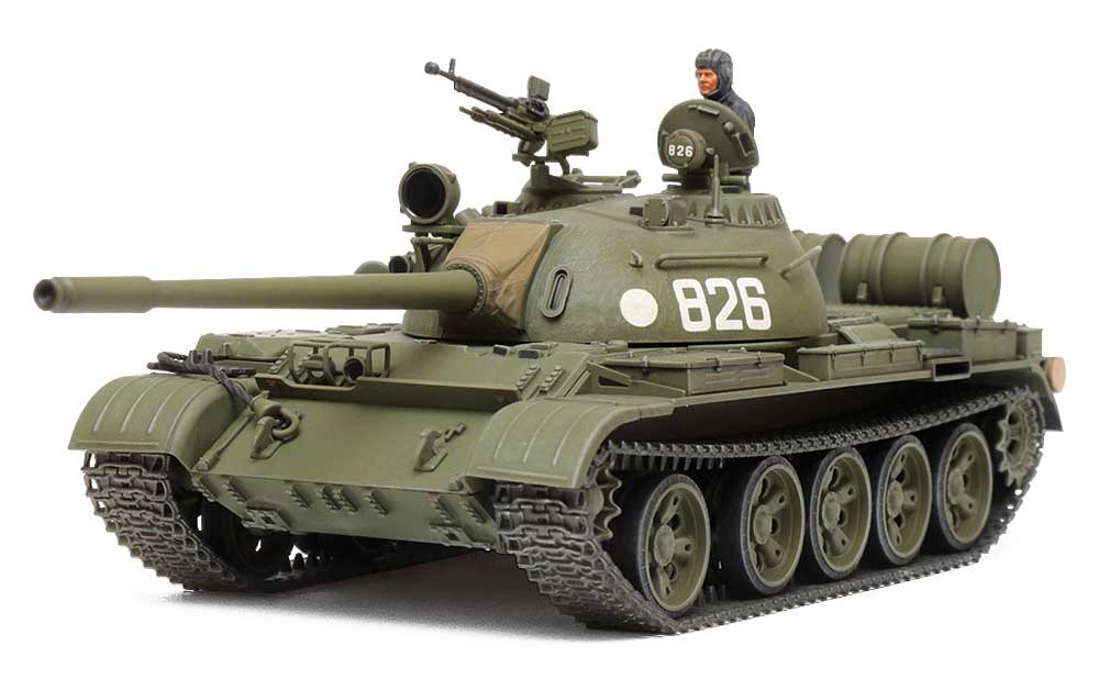 ソビエト戦車 T-55 プラモデル (タミヤ 1/48 ミリタリーミニチュアシリーズ No.098) 商品画像_2