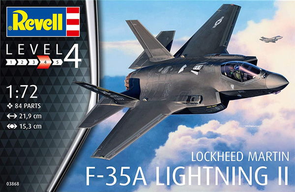 F-35A ライトニング 2 プラモデル (レベル 1/72 Aircraft No.03868) 商品画像