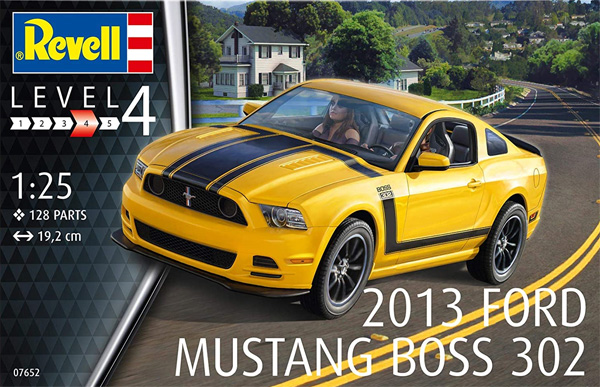 2013 フォード マスタング Boss 302 プラモデル (レベル カーモデル No.07652) 商品画像