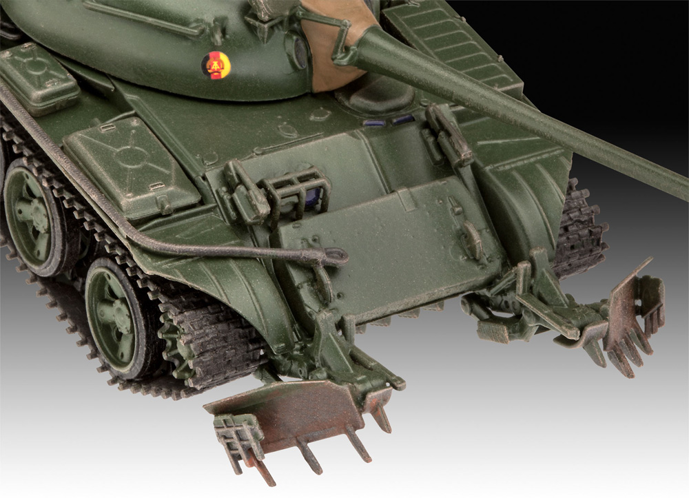 T-55A/AM w/KMT-6/EMT-5 プラモデル (レベル 1/72 ミリタリー No.03328) 商品画像_4