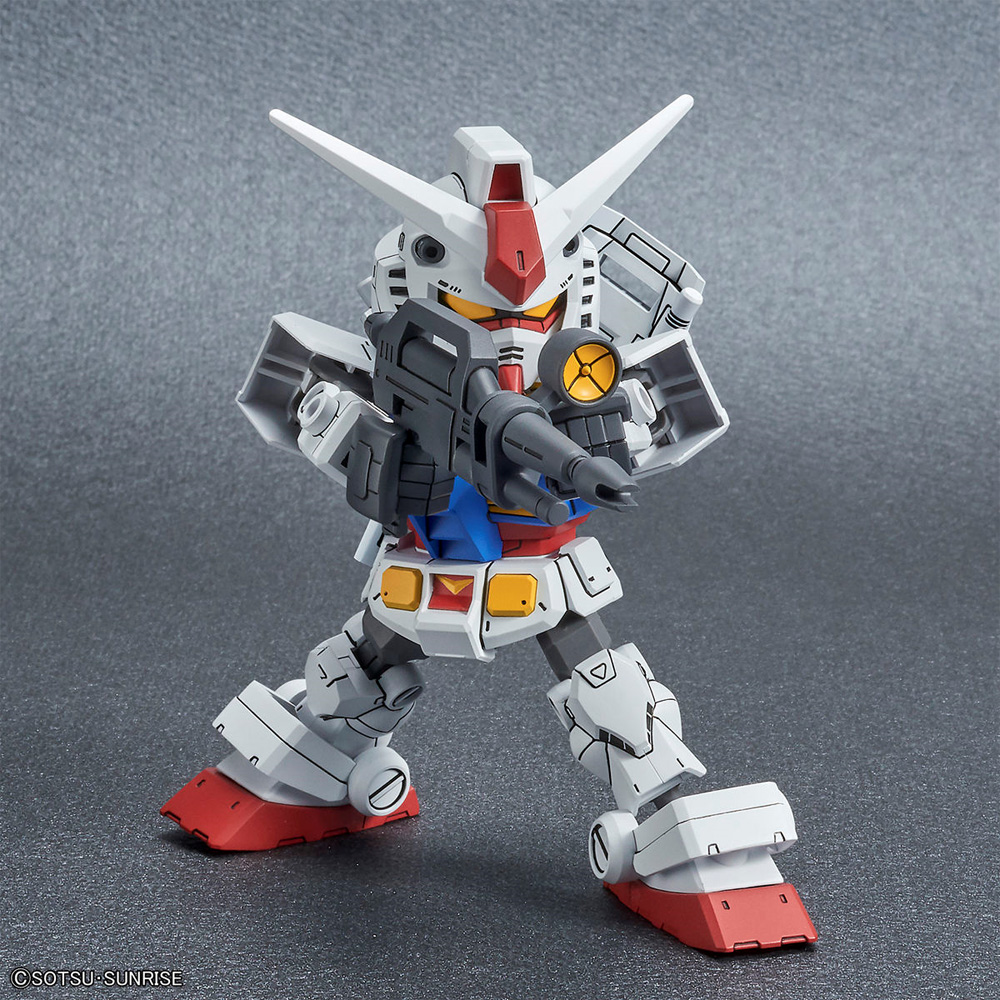 RX-78-2 ガンダム & シャア専用ザク 2 プラモデル (バンダイ SDガンダム クロスシルエット No.5060276) 商品画像_2