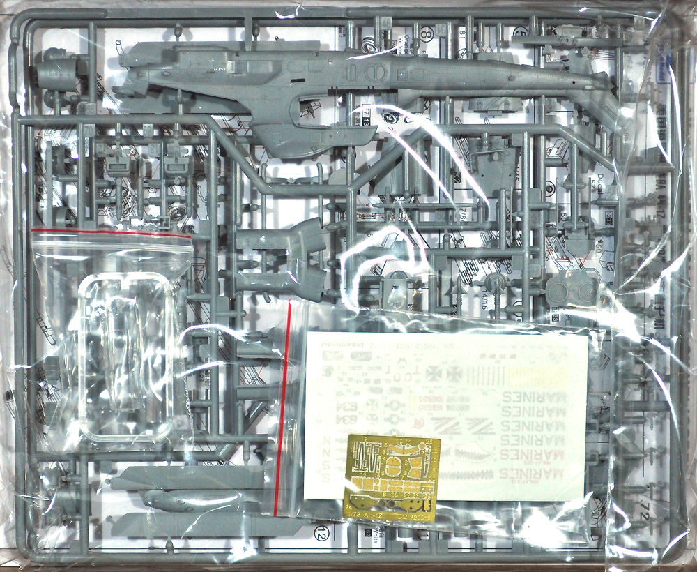 AH-1Z ヴァイパー 攻撃ヘリコプター プラモデル (ドリームモデル 1/72 航空機モデル No.DM720012) 商品画像_1