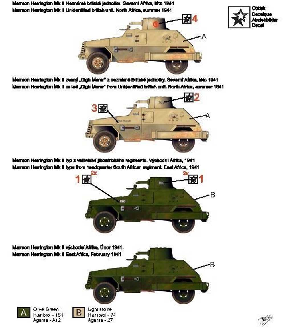 マーモン ヘリントン装甲車 Mk.2 MFF ダブルパック フルインテリア プラモデル (アタック 1/72 AFV シリーズ No.72917) 商品画像_2