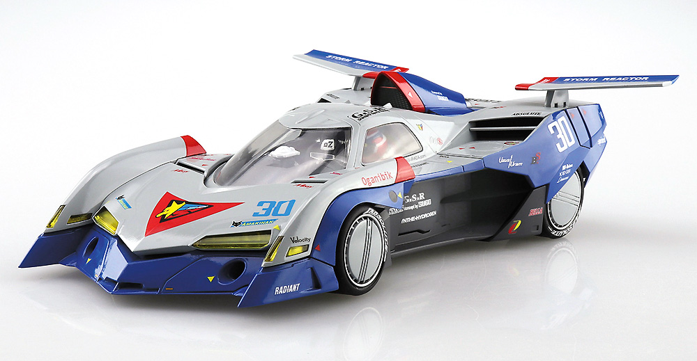 アスラーダ G.S.X エアロモード プラモデル (アオシマ 1/24 サイバーフォーミュラー No.023) 商品画像_1