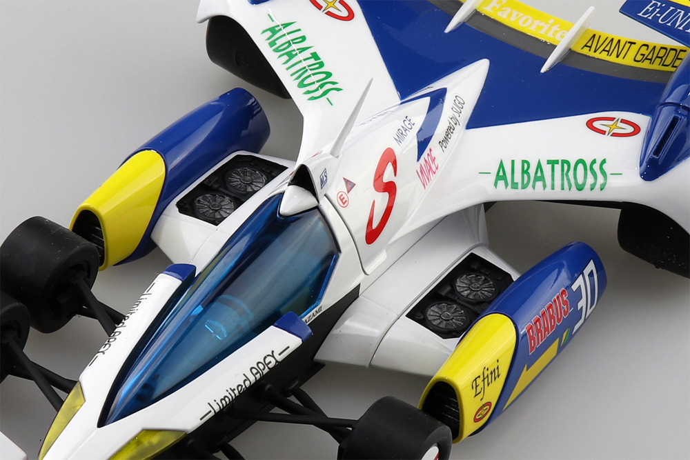 スーパーアスラーダ AKF-11 プラモデル (アオシマ 1/24 サイバーフォーミュラー No.003) 商品画像_4