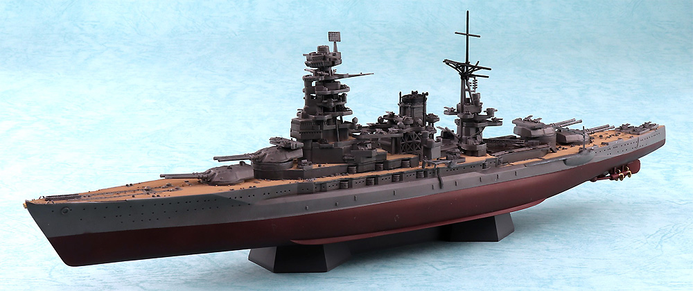 日本海軍 戦艦 長門 1945 金属砲身付 プラモデル (アオシマ 1/700 艦船 (フルハルモデル) シリーズ No.4905083059791) 商品画像_1