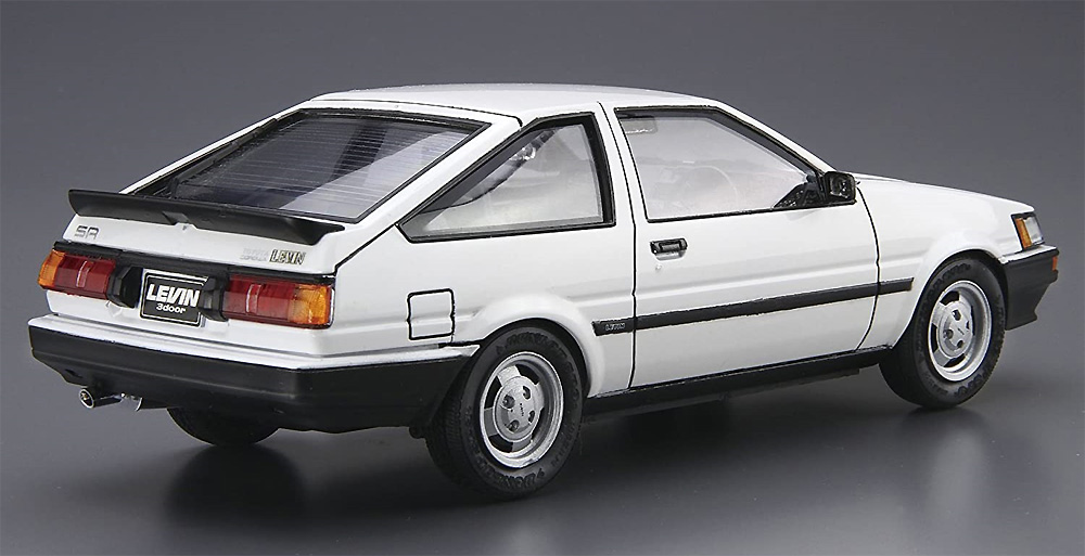 トヨタ AE85 カローラレビン 1500SR '85 プラモデル (アオシマ 1/24 ザ・モデルカー No.085) 商品画像_3