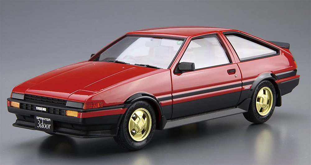 トヨタ AE86 スプリンター トレノ GT-APEX '84 プラモデル (アオシマ 1/24 ザ・モデルカー No.086) 商品画像_2