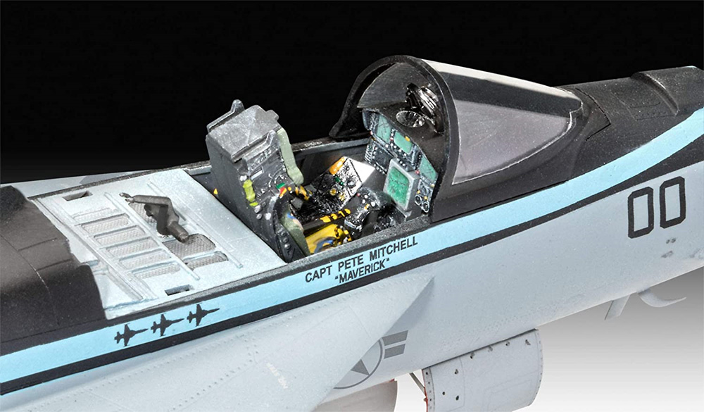 トップガン マーヴェリック F/A-18E スーパーホーネット プラモデル (レベル 1/48 飛行機モデル No.03864) 商品画像_3