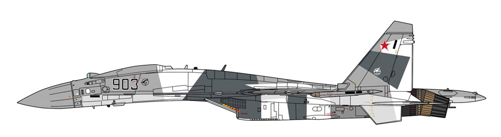 Su-35 フランカー UAV プラモデル (ハセガワ 1/72 飛行機 限定生産 No.02334) 商品画像_3